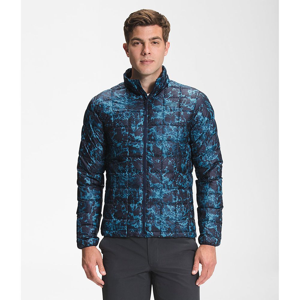 The North Face Insulated Jacket Mens Australia - The North Face Printed Thermoball™ Eco Blue Camo Pr